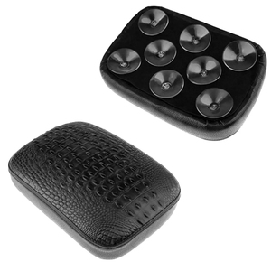8 ventouses Pillion siège de moto coussin de <span class=keywords><strong>selle</strong></span> passager arrière café Racer siège personnalisé pour <span class=keywords><strong>Harley</strong></span> Cruise Chopper Bobber siège - Product Image 1