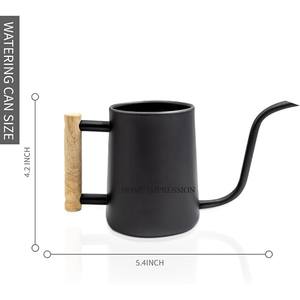 Arrosoir en alliage de zinc galvanisé de qualité supérieure, fabriqué à la main, capacité de 8 L, durable et écologique, design moderne plaqué or brillant - Product Image 3