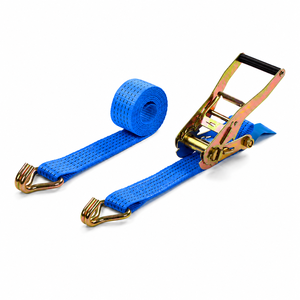 Correa de trinquete de doble gancho en J de 50 mm OEM, resistente, 3000 kg, de poliéster resistente a la abrasión, suministro de fábrica - Product Image 6