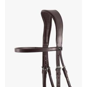 Bride de chasseur de chevaux-Bride anatomique brune ou noire Bride anatomique en cuir de cheval - Product Image 4
