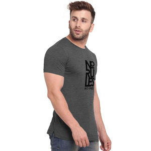 T-shirt manches courtes homme couleur Pure s vêtements t-shirts Tops Tee vêtements homme vente en gros T-shirt manches courtes - Product Image 3
