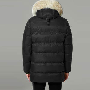 Parka écologique de grande qualité pour hommes grande taille Vestes d'hiver à capuche en coton confortables et élégantes nouveauté OEM - Product Image 2