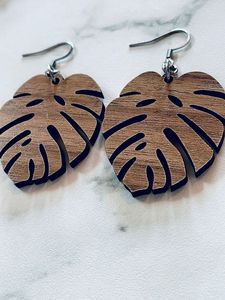 SCI ขายส่งที่กําหนดเองโบฮีเมียเครื่องประดับวินเทจสิ่งแวดล้อมไม้ประกบนูนผู้หญิงของแท้ขายส่งต่างหูสําหรับขาย - Product Image 5