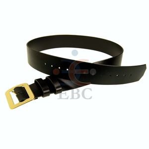 Venta al por mayor de cinturones de cuero de aleación ajustable informal de los hombres de moda 100% cinturón de cuero genuino - Product Image 3