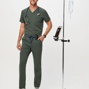 Uniforme de Hospital Transpirable y Antiarrugas, Fácil de Lavar, Suministros Médicos, Uniforme Quirúrgico para Hombres - Product Image 3