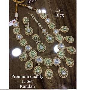 ชุดสร้อยคอคันดันสุดหรูสำหรับงานแต่งงาน โรงงานผลิตเครื่องประดับ ขายส่ง สำหรับผู้ซื้อทั่วโลก - Product Image 3