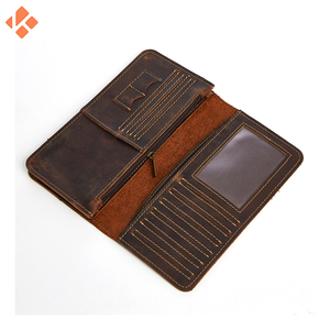 Funda de cuero para pasaporte Diseño personalizado de lujo Cartera de viaje de cuero genuino para pasaporte - Product Image 4