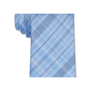 Cravatta e Papillon Blu Slim Fit Diffuse Shadow Plaid da Uomo Calvin Klein, Taglia Unica - Product Image 3
