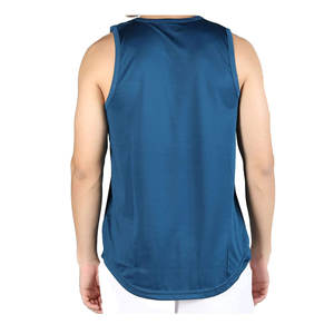 Vente chaude hommes qualité supérieure débardeur personnalisé vêtements de sport Muscle t-shirt respirant séchage rapide sans manches gilet tricoté lavé - Product Image 2