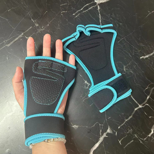 Guantes de Boxeo de Neopreno Unisex BIGWOOD SPORTS, Medios Dedos, para Levantamiento de Pesas, Gimnasio, Entrenamiento, Logotipo Personalizado, Protección para Muñeca y Mano - Product Image 5