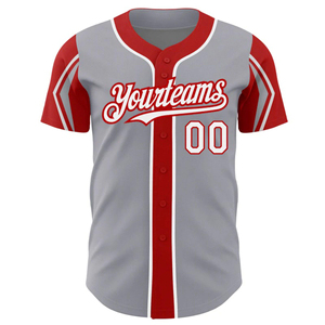 Maillot de baseball personnalisé impression par sublimation respirante Option de taille Plus Logos de numéros de joueur personnalisés pour les équipes Clubs - Product Image 3