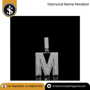 การออกแบบที่ทันสมัยที่มีคุณภาพสูงจริงธรรมชาติหลวมเพชรชื่อจี้สำหรับวันครบรอบหมั้นในราคาที่แข่งขัน - Product Image 2