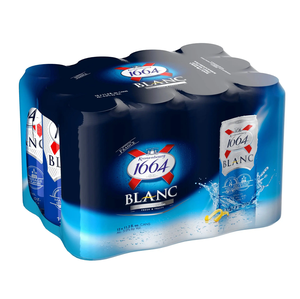 ขวดเบียร์24x33cl ในกระป๋อง Kronenbourg Blanc 1664ลาเกอร์ - Product Image 5