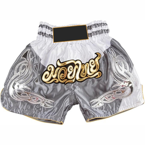 2025-26 nouveau gros Muay Thai court short de boxe à séchage rapide, kickboxing boxe combat Shorts pour hommes enfants grappin Shorts - Product Image 1