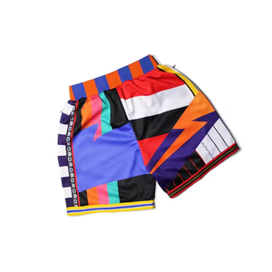 Pantalones cortos de malla fina transpirables de secado rápido, pantalones deportivos holgados para correr, baloncesto, entrenamiento, Fitness, para hombre - Product Image 4