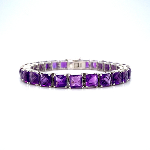 Ladies Boho Vintage <b>925</b> <b>Sterling</b> <b>Silver</b> <b>Bracelet</b> Handmade Gemstone Wrap Statement Piece Classic Style for Gifts and Parties - Product Image 2