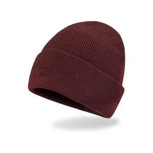 Bonnet en tricot avec logo brodé personnalisé - Product Image 5