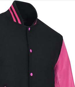 แจ็กเก็ตวาร์ซิตี้โมโนแกรมที่กำหนดเองโลโก้ของคุณเองบนหนังวัว - Product Image 5