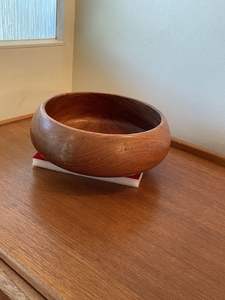 À TRAVERS LE BOL-BOL À FRUITS EN BOIS RÉEL NATUREL, Bol en bois décoratif pour Table Office Home Decor ustensiles de cuisine - Product Image 4