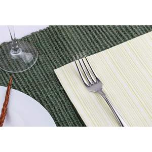 Tovaglioli Stampati Basic Pistacchio 40x40cm Bambutex Naturale 600pz B2B - Product Image 2