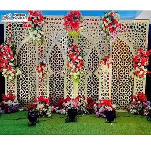 Panneaux laser découpés pour scène de mariage musulman, henna et mehndi, pour la scène de henna de mariage musulman en Australie - Product Image 2