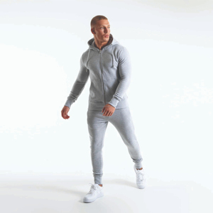 Nouveau style de sweats à capuche zippés avec logo personnalisé pour hommes vente en gros de haute qualité, sweats à capuche souples et décontractés avec fermeture éclair pour hommes - Product Image 4