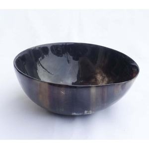 Bols en corne de buffle naturelle de très haute qualité Fabricant et exportateur de corne en Inde Utilisation d'ustensiles de cuisine/Bols en corne de buffle - Product Image 4
