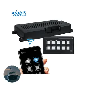 Hot sales 12v boat switch panel domestic rv digital control panel suitable for Motorhome