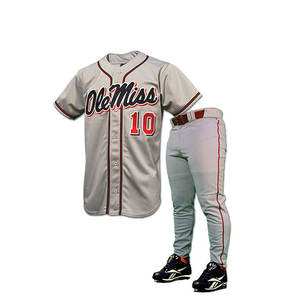 Jersey de béisbol de sublimación personalizado de alta calidad 2025 fabricante de uniformes de béisbol con logotipo personalizado en Pakistán - Product Image 1