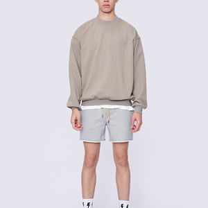 Sudadera con Logotipo Personalizado para Hombre, Talla Grande, Gruesa, Personalizable, Sudadera de Algodón Sólido de Gran Tamaño - Product Image 1