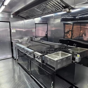 Customized <b>Concession</b> Business Food Truck <b>Trailer</b> with Full Kitchen Equipment, Easy-Clean Mobile Food Truck for Sale - Product Image 4