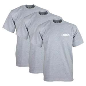 Camiseta Unisex de Tela de Felpa de Poliéster/Algodón, Ligera y Ecológica, Cuello Redondo, Manga Corta, Colores y Tallas Personalizables - Product Image 3