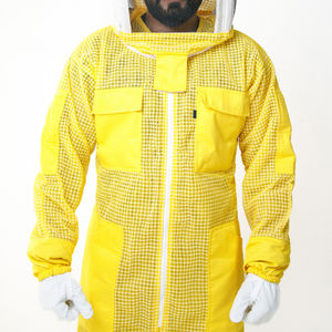 Combinaison d'apiculture professionnelle légère et ventilée, tenue en deux pièces conçue pour une sécurité maximale, un confort et un mouvement facile - Product Image 4
