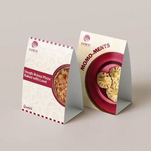 Carte de table publicitaire - Impression numérique sur papier et carton par Hira Print Solutions - Product Image 1