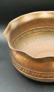 Pot de fleurs en cuivre brillant de luxe, pot de fleurs en métal pour l'intérieur et l'extérieur, pour petites plantes ou fleurs, décoration d'intérieur unique - Product Image 6