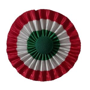 Roseta de Regalia Masónica. Es común que se refiera a una bandera italiana tricolor, una roseta decorativa con la bandera italiana. - Product Image 1