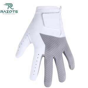 Gants de golf en cuir de cabretta personnalisés de haute qualité pour hommes, main gauche, respirants, protégés contre les UV, imperméables, haute adhérence, en peau de mouton, sport - Product Image 6