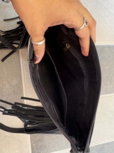 Bolso de cuero genuino, bolso de diseñador con flecos tallados a mano, gran oferta, bolso de tirantes bohemio gitano, bolso de mujer de usos múltiples - Product Image 6