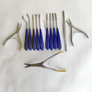 Juego de Instrumentos Avanzados para Preservación en Rinoplastia, 13 Piezas, para Cirugía Plástica, Juego de Instrumentos de Acero Inoxidable - Product Image 5