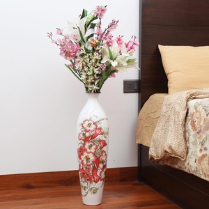 Jarrones de flores de tamaño personalizado decorativos para el hogar Art Deco de cerámica moderna mejor valorados para acentos decorativos de lujo a los mejores precios - Product Image 3