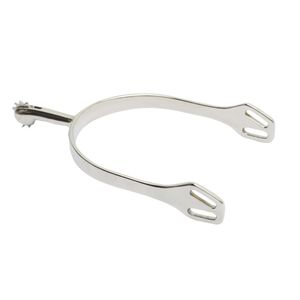 Venta al por mayor OEM de alta calidad POW Spurs Caballeros Vástagos ovalados Latón completo Ecuestre - Product Image 2