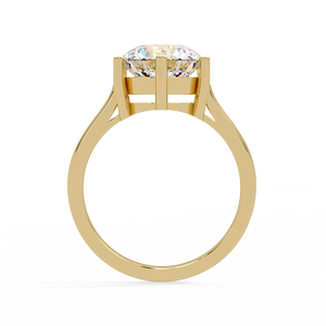 Joyería Fina, Anillos de Compromiso y Matrimonio con Diamantes Cultivados en Laboratorio, Certificados por IGI, Redondos, de 1, 2, 3 y 4 Quilates, en Oro Puro de 14K - Product Image 5