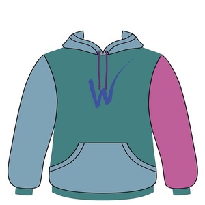 Suéter de gran tamaño con logotipo personalizado 350GSM liso en blanco bordado DTG serigrafía Puff impreso para hombre ropa de calle de invierno sudaderas con capucha - Product Image 1