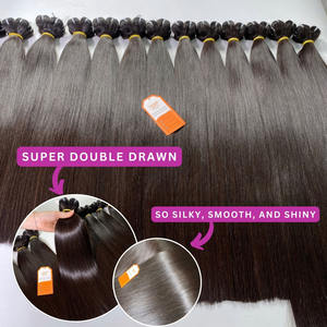 Meilleures ventes Extensions de cheveux naturels vietnamiens lisses, Achetez en gros auprès d'un fournisseur de cheveux bruts Longueur 6-36 pouces - Product Image 6