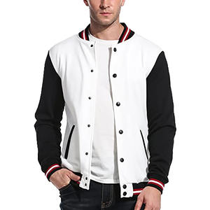 Vestes personnalisées de style universitaire pour homme avec panneau personnalisé, prix de gros bon marché - Product Image 6