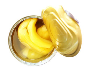 ขนมขนุนสีเหลืองบรรจุกระป๋องอร่อยและหวานในน้ำเชื่อมผลิตในเวียดนาม - Product Image 2