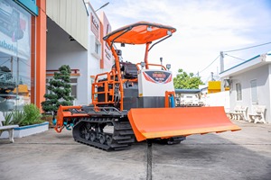 HOGICO HG-190DU Tractor Mounted Hydraulic Front Dozer Blade for Land Leveling and Soil Pushing - Product Image 3