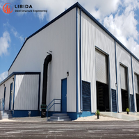 Structure en acier préfabriquée légère et économique, sur mesure, à plusieurs étages, pour hangar industriel, bureau, commerce, usine, soudage