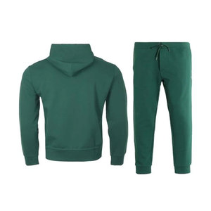 Nouveau design en gros de sweats à capuche zippés en polaire pour hommes, vêtements de sport en deux pièces, survêtement de fitness - Product Image 6
