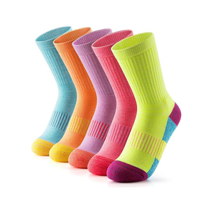 Chaussettes de sport à séchage rapide, mélange de nylon et de coton premium, pour le jogging, le fitness et les sports décontractés, design respirant - Product Image 4